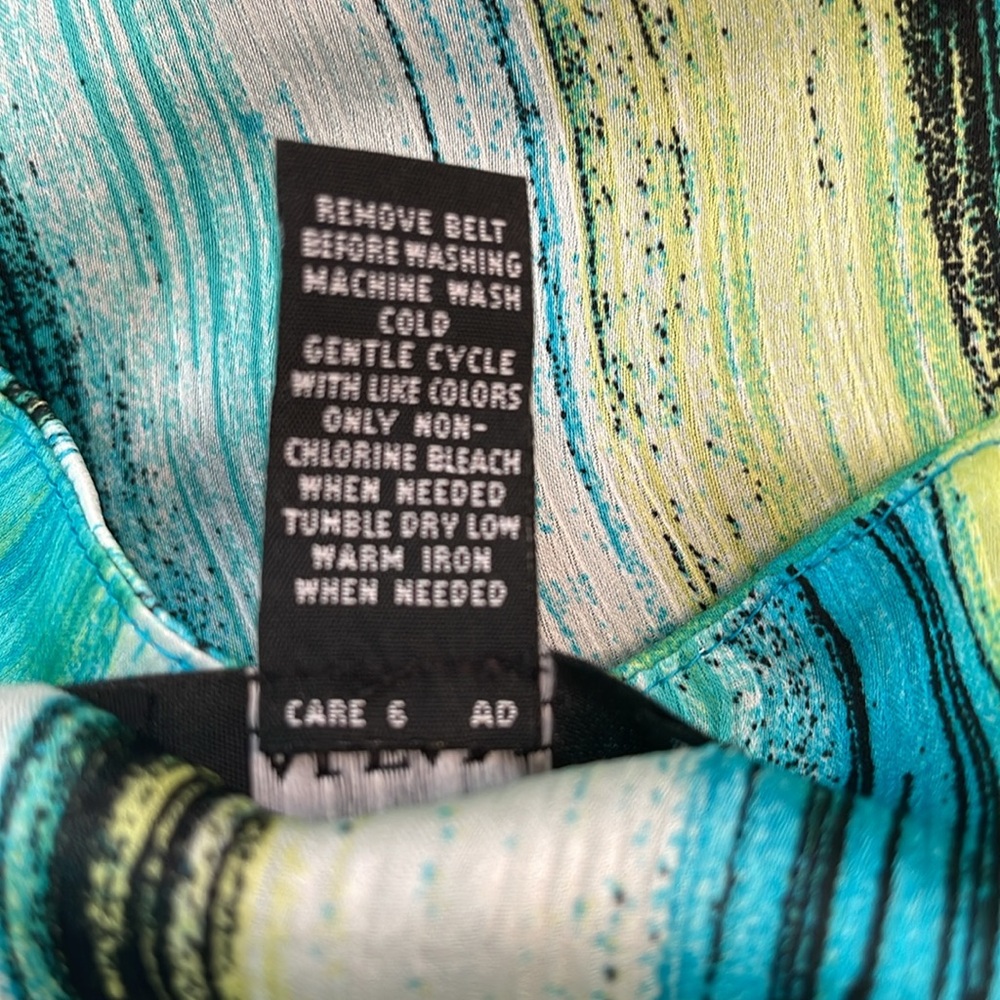 ALFANI URBAN PRINT SLEEVELESS DRESS - Picture 8 of 8